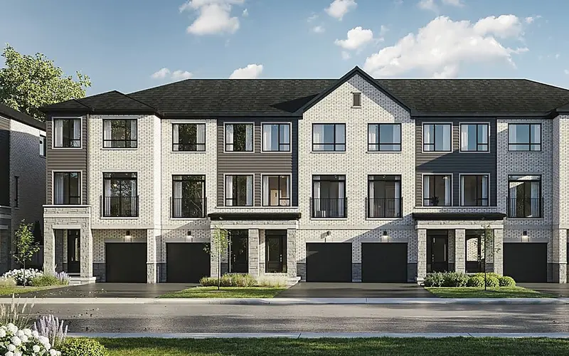REVA Westfield townhomes rendering